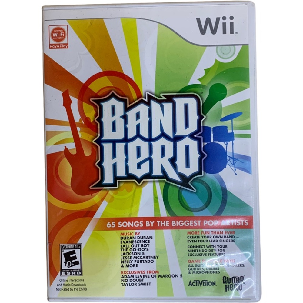 BAND Hero for Nintendo Wii - like new